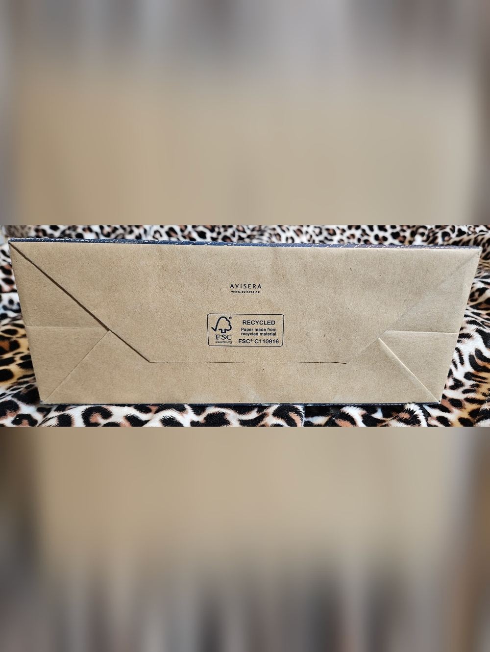 NEW Nudie Jeans Blue Denim Style XL Large Paper Shopping Bag Gift Box Holder - Picture 4 of 11